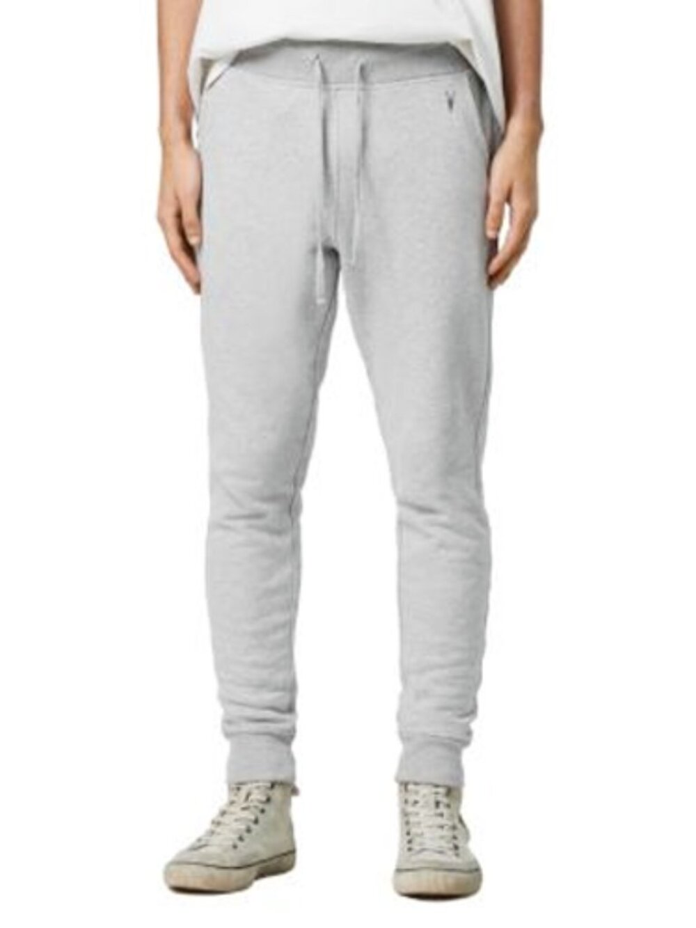 NWT ALLSAINTS Men's Gray Raven Sweatpants Joggers Pants XXL